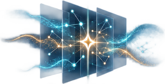Abstract network of connected agent capabilities